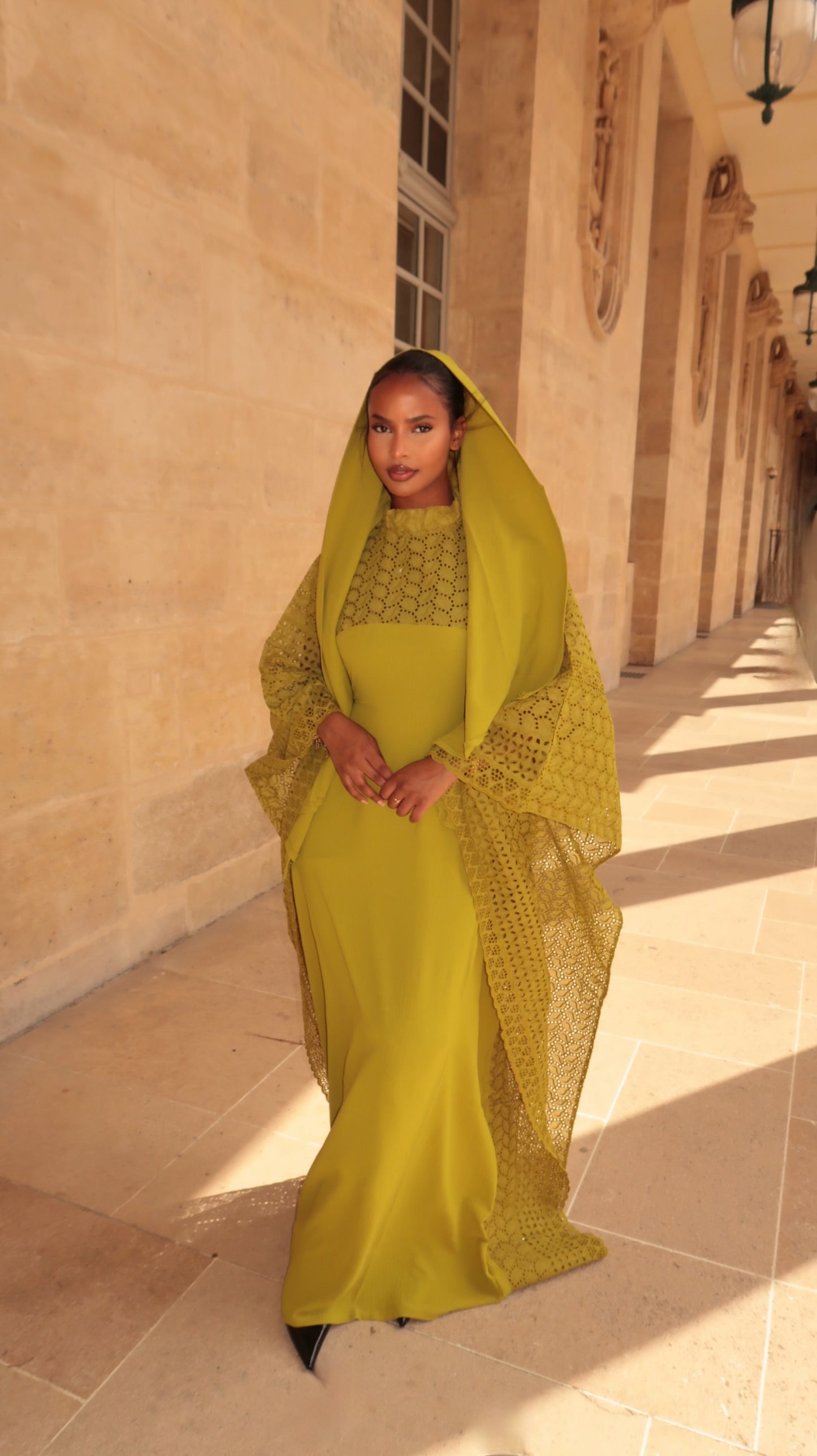 Model Aïssa verte
