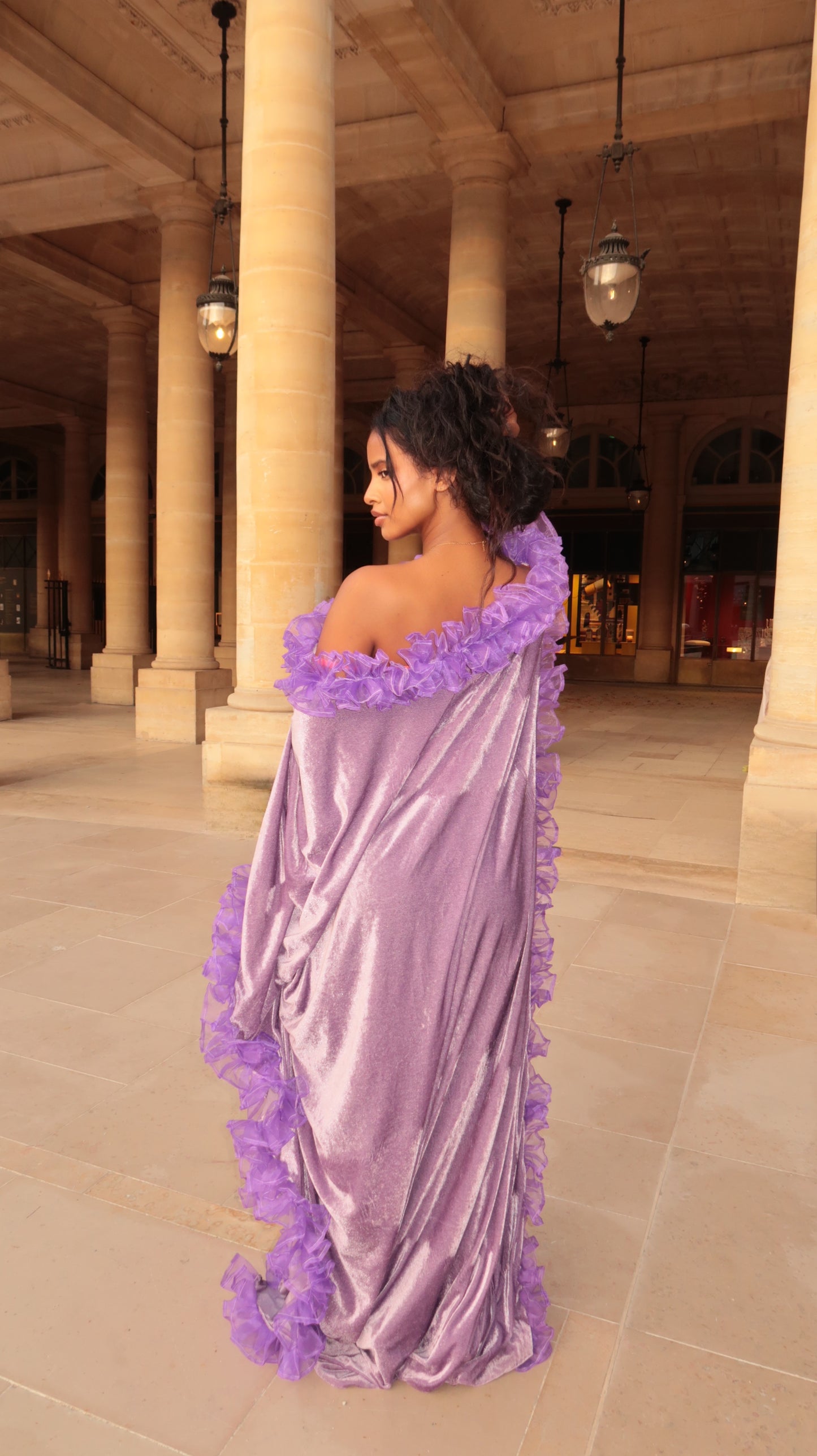 KADIA DRESS violette