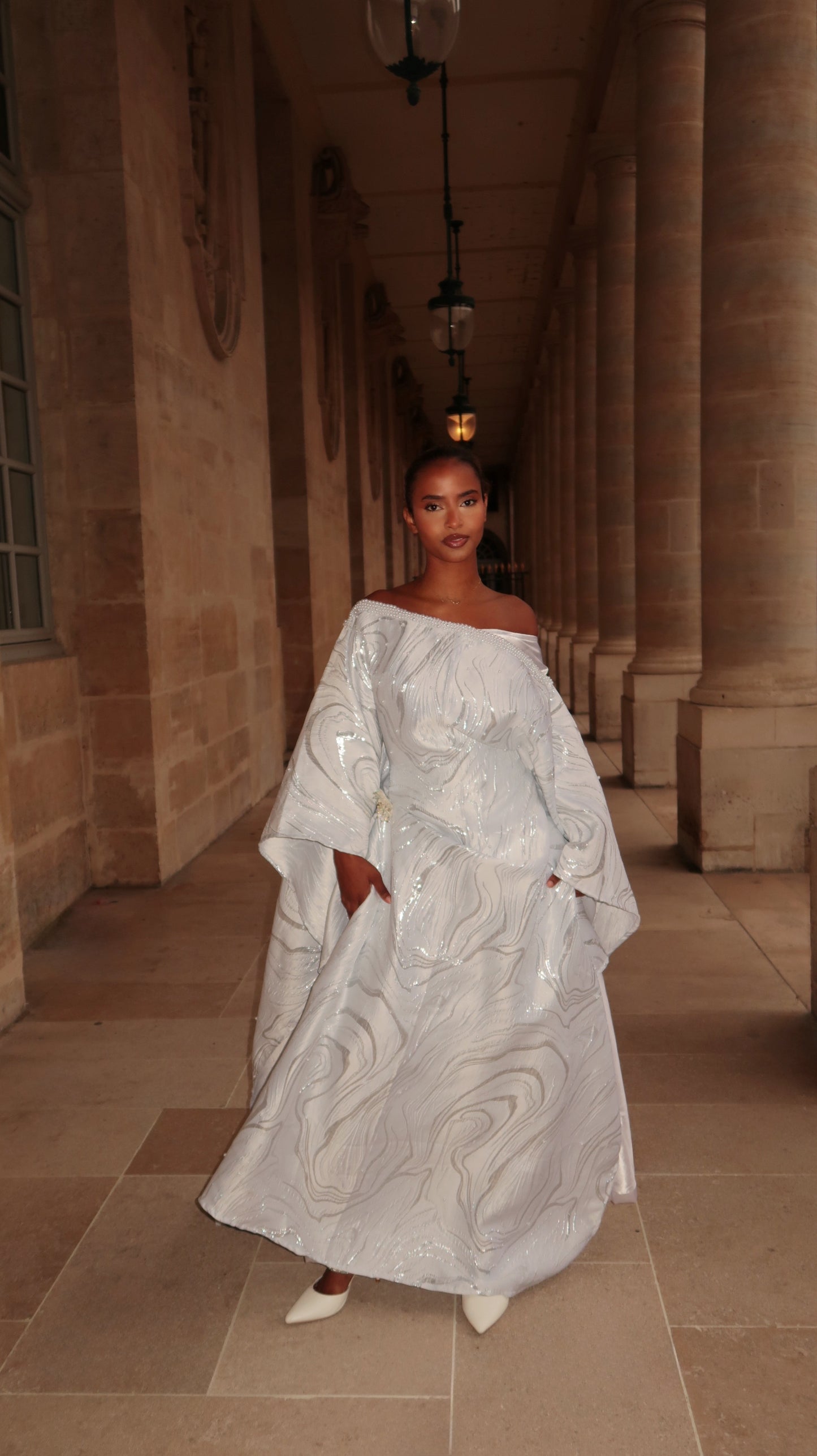 YORUBA SET ALL WHITE