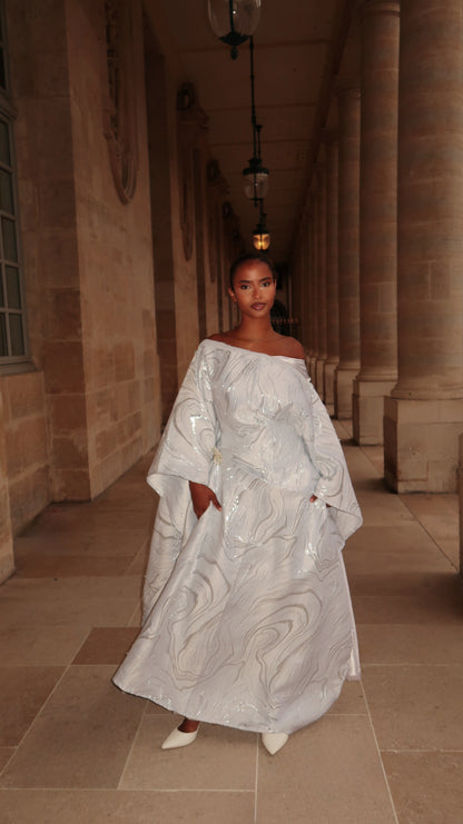 YORUBA SET ALL WHITE