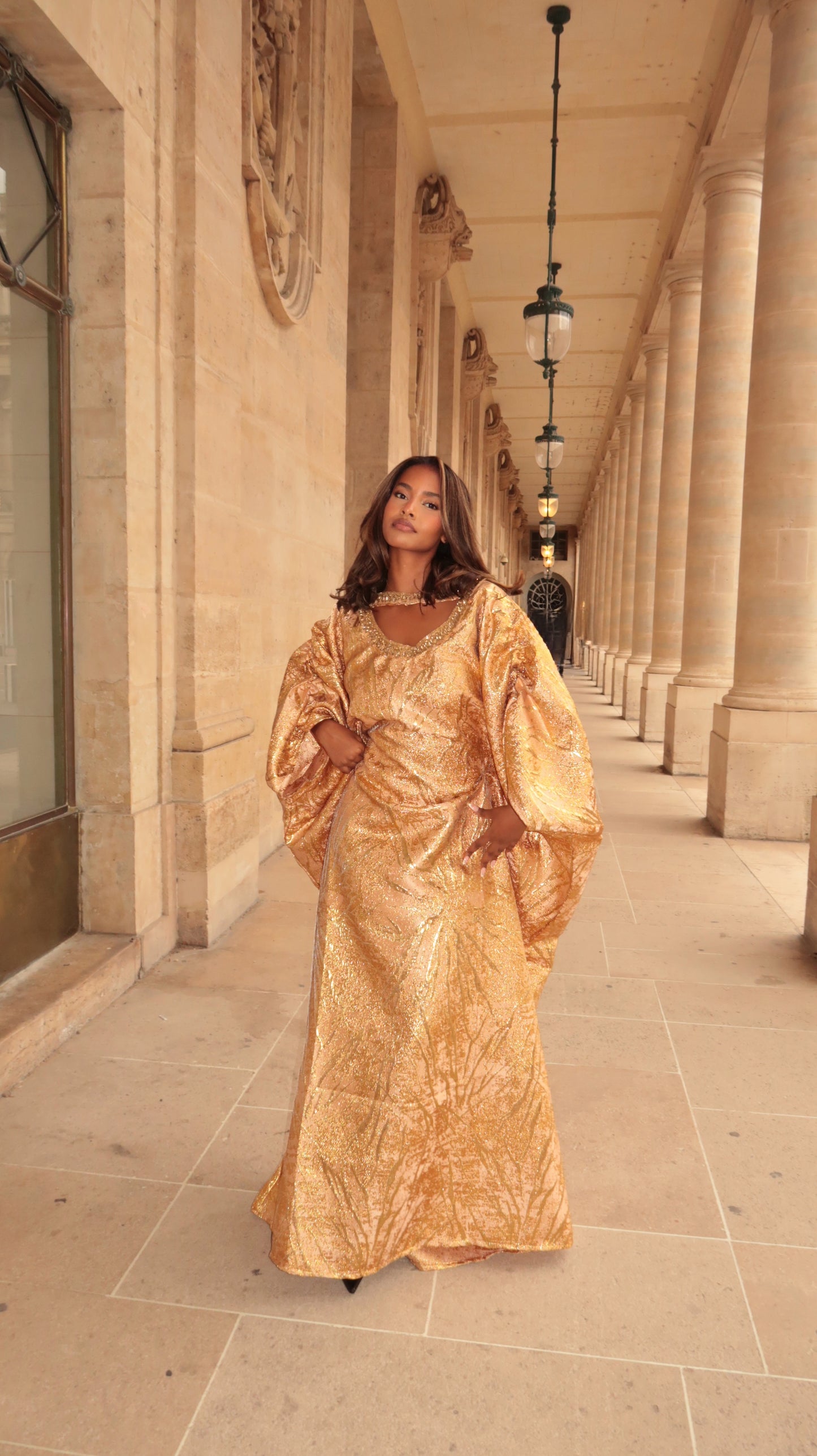 Abaya Hasna Gold
