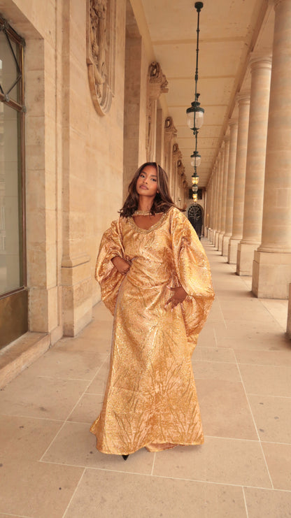Abaya Hasna Gold