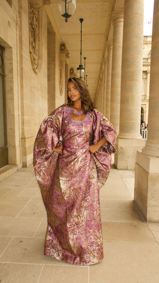 Abaya Hasna violette