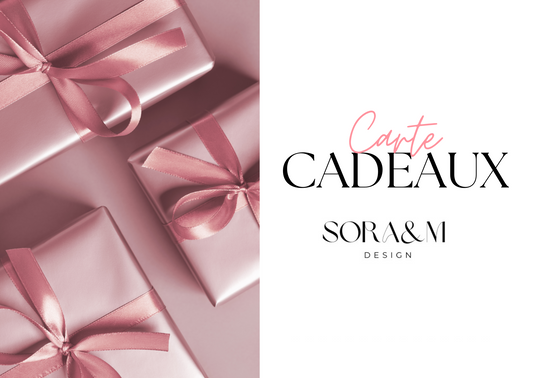 SORA&amp;MDESIGN gift card