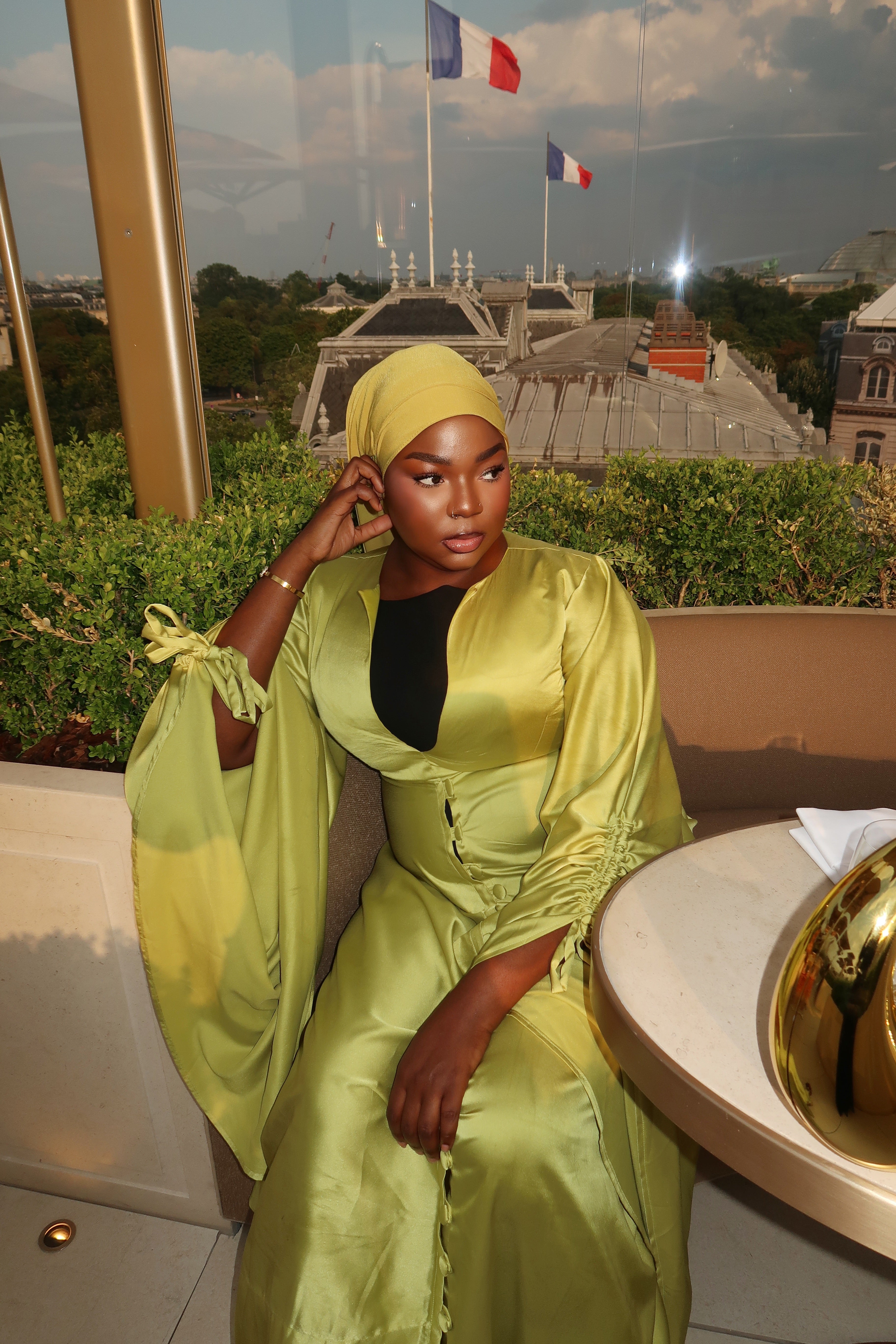 SANTORINI DRESS ( Hijabi version)