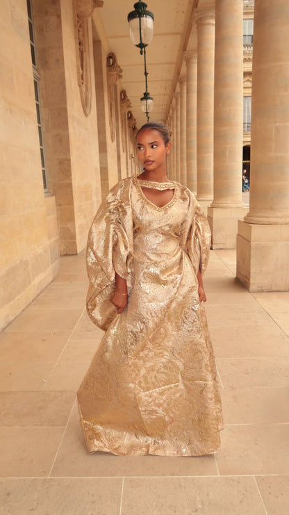 Abaya Hasna Doré